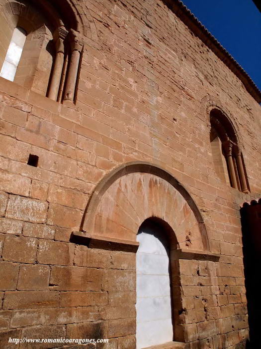 MURO MERIDIONAL DESDE EL CLAUSTRO